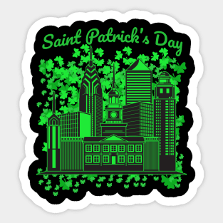 Saint Patrick's Day Philadelphia Sticker